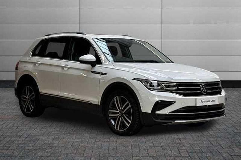 White Used 2022 VW Tiguan Elegance SUV | £23,990 (Fair price) - Image 1/4