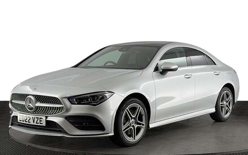 Silver Used 2022 Mercedes CLA250e AMG Line Premium Plus Sedan | £24,120 (Good price) - Image 1/4