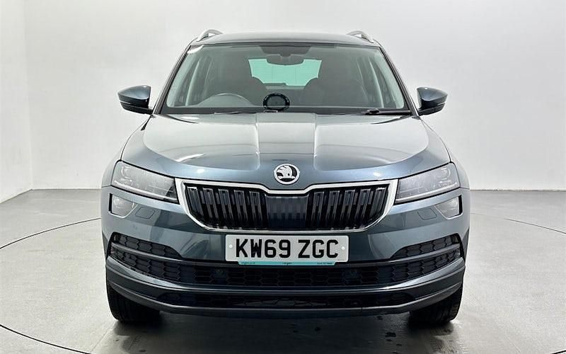 Używany Skoda Karoq SE L 150 KM (110 kW) 2020 Szary SUV