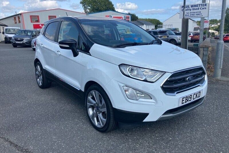 White Used 2019 Ford Ecosport Titanium SUV | £11,995 (Fair price) - Image 1/1