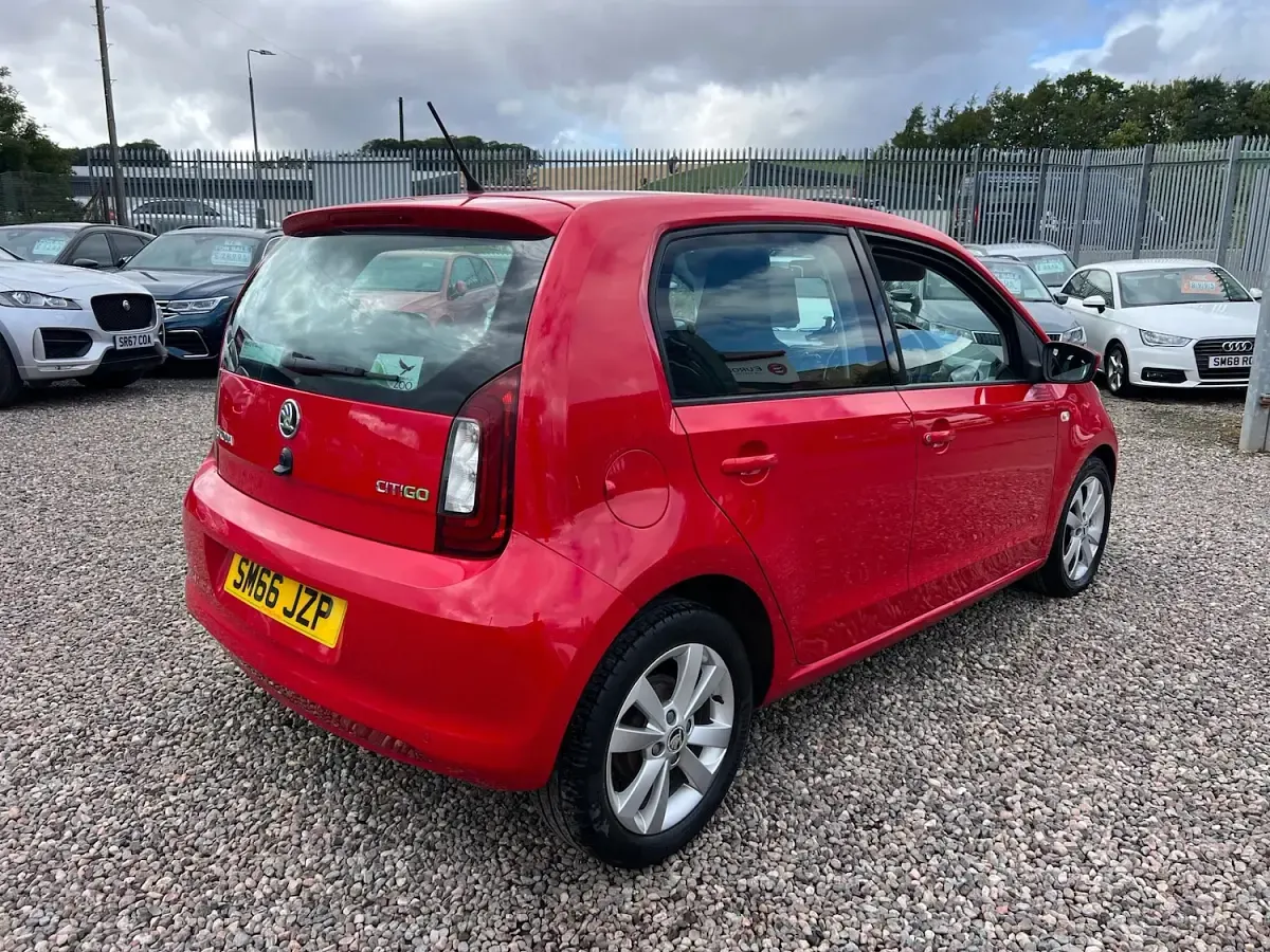 Used Skoda Citigo SE L 2016 Red Hatchback