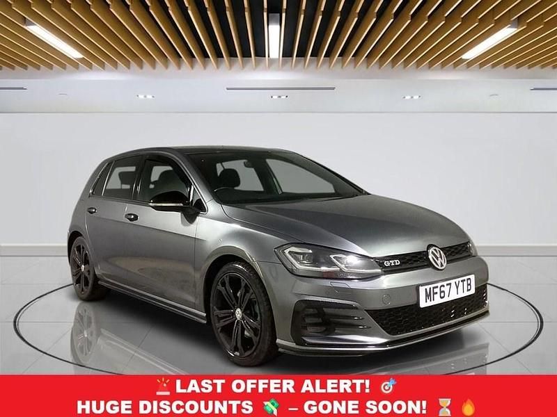Grey Used 2017 VW Golf VII GTD Hatchback | £10,399 (Fair price) - Image 1/4