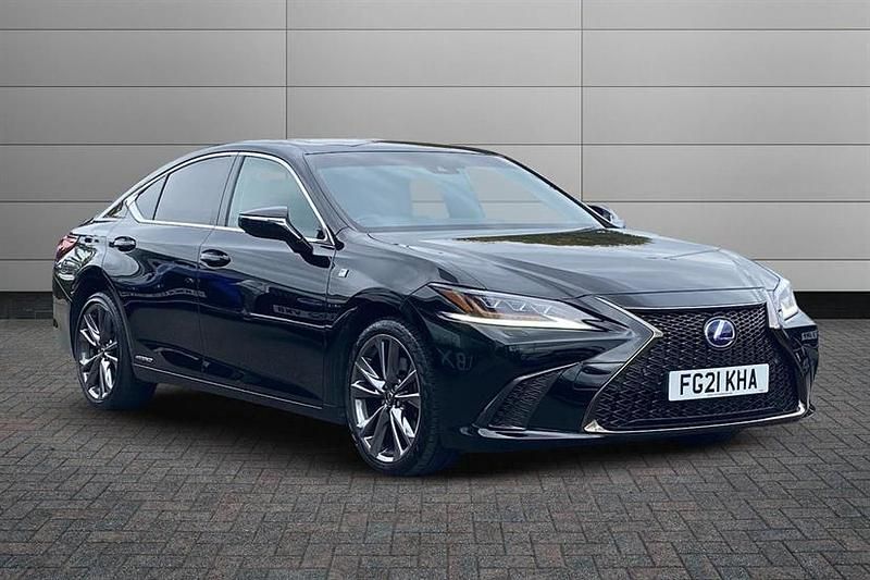 Velvet black Used 2021 Lexus ES300H Sport Line Sedan | £25,250 (Good price) - Image 1/3