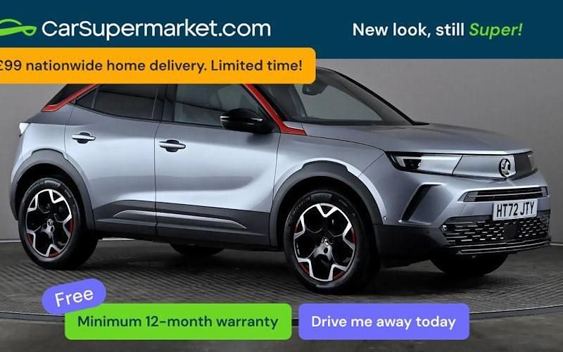 Used Vauxhall Mokka GS Line 131 HP (96 kW) 2022 Grey SUV