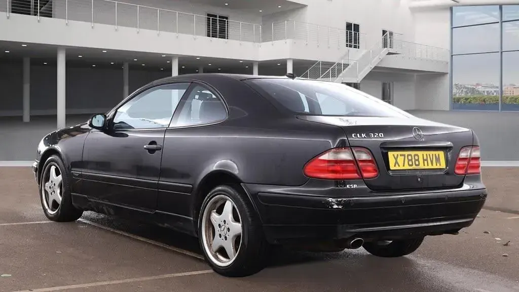 Used Mercedes CLK320 Avantgarde 2003 Black Cabriolet