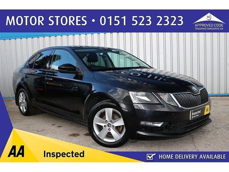 Used Skoda Octavia SE 115 HP (84 kW) 2017 Black Hatchback