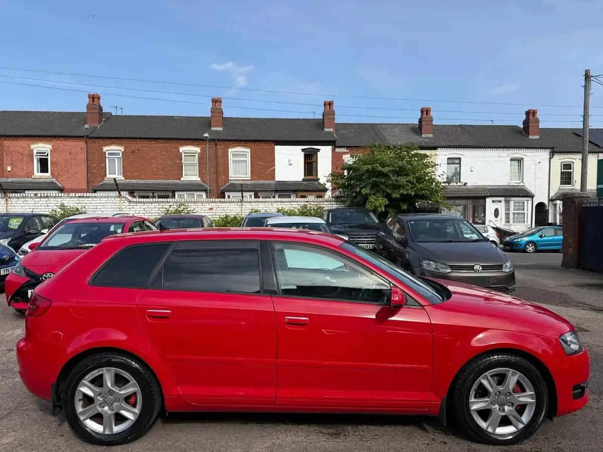 Used Audi A3 S-Line 2013 Red Hatchback
