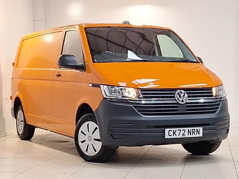 Used VW Transporter Startline 2022 Orange Van