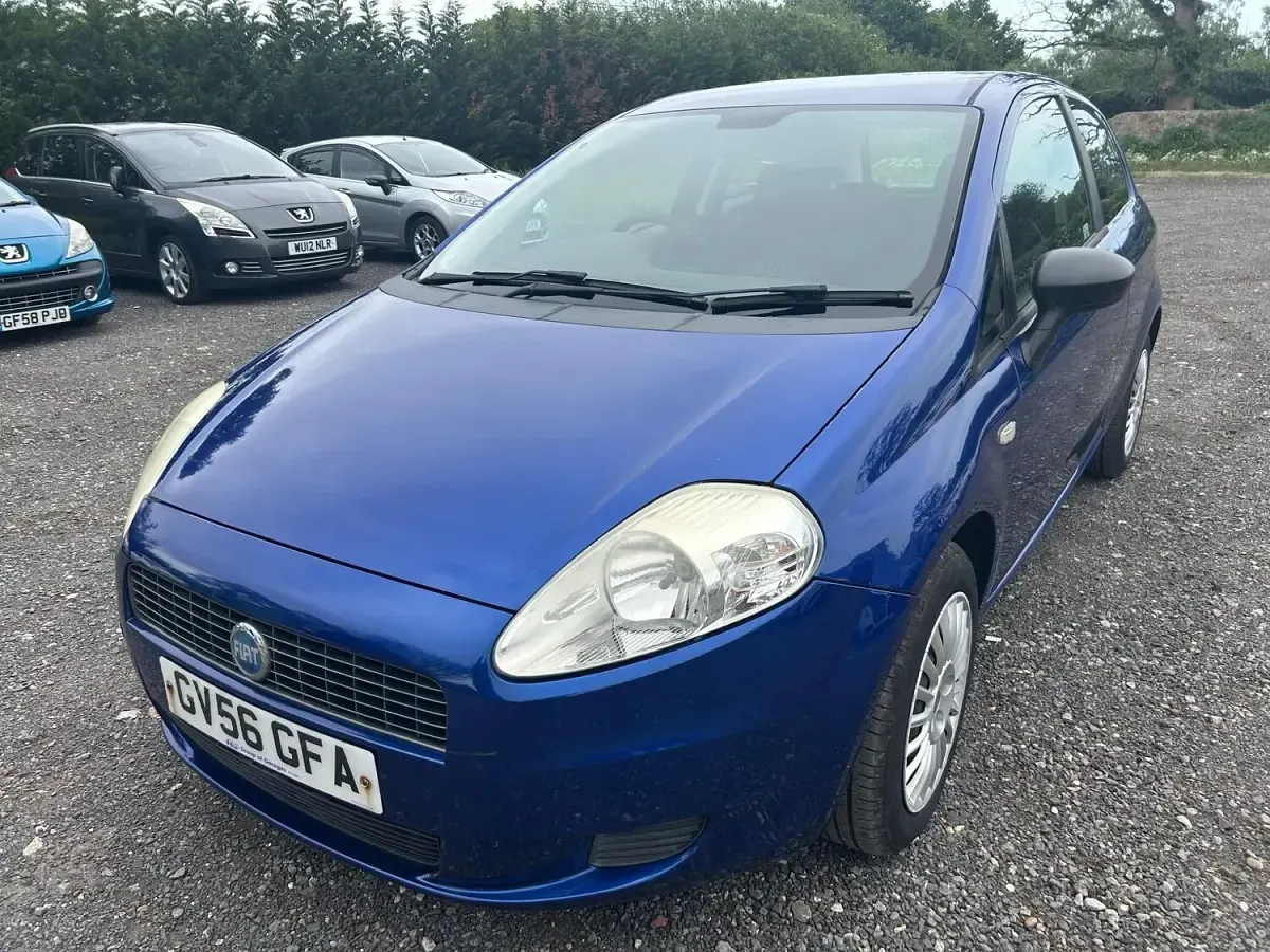 Used Fiat Grande Punto Active 65 HP (47 kW) 2006 Blue Hatchback