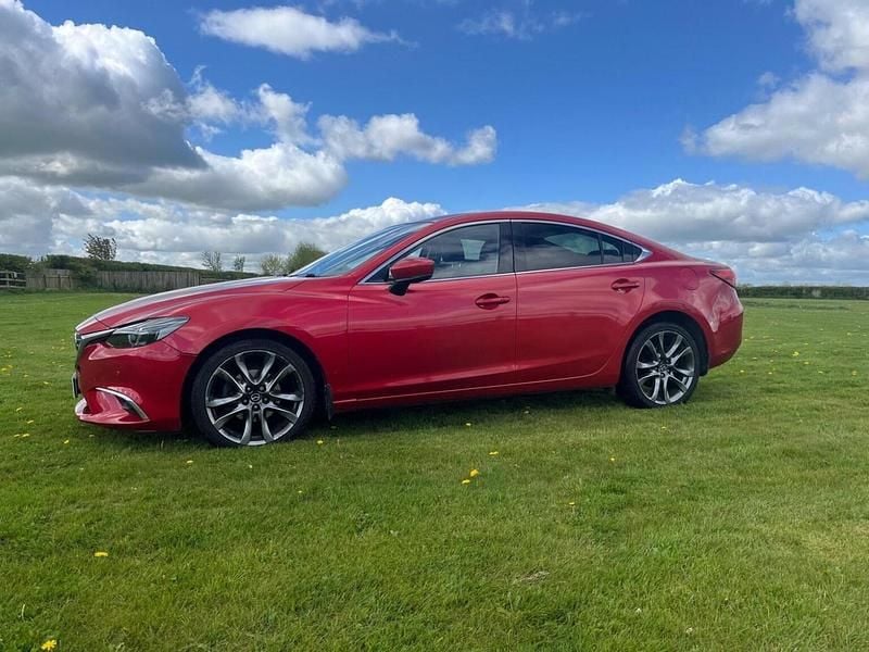 Begagnad Mazda 6 Inclusive 175 HK (128 kW) 2017 Röd Sedan
