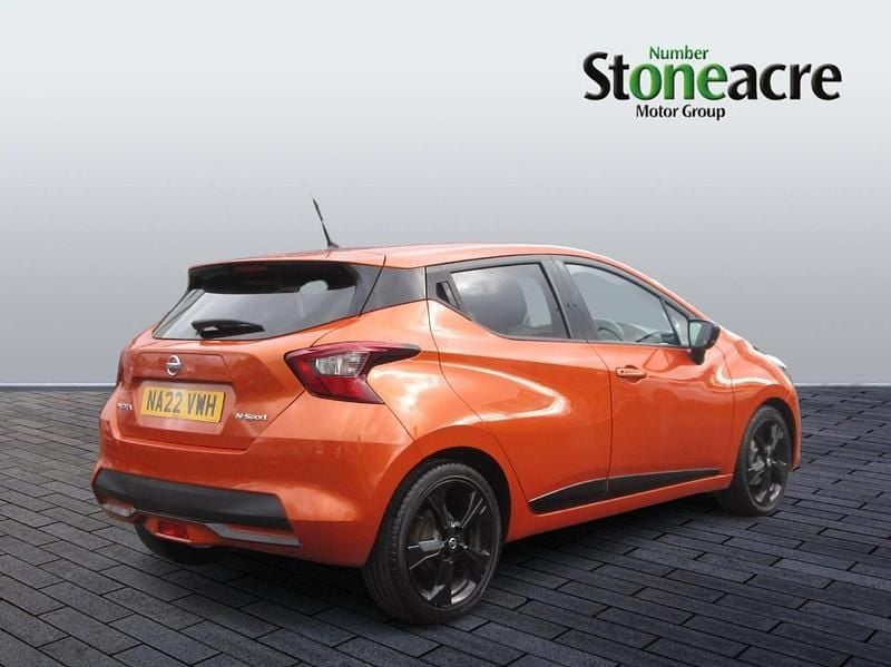 Used Nissan Micra S 92 HP (67 kW) 2022 Orange Hatchback