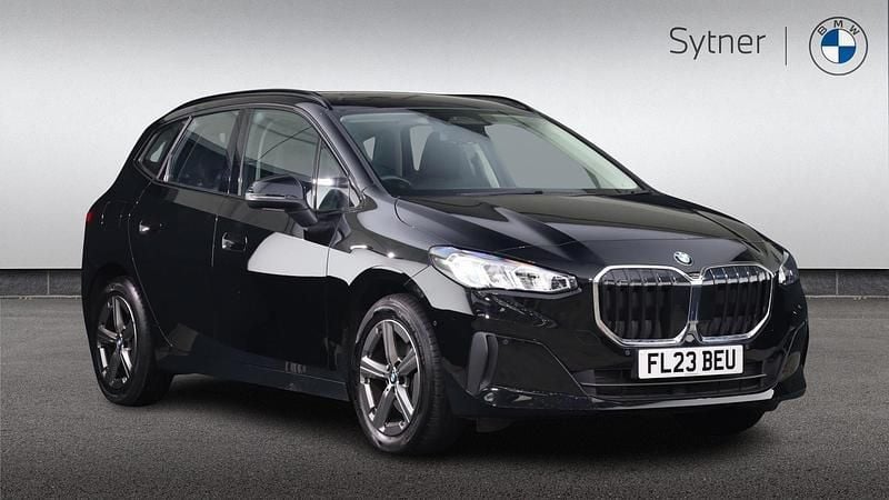 Black Used 2023 BMW 220 Active Tourer Sport Line MPV | £21,500 (Fair price) - Image 1/4