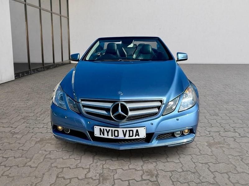 Used Mercedes E250 SE 2010 Blue Cabriolet