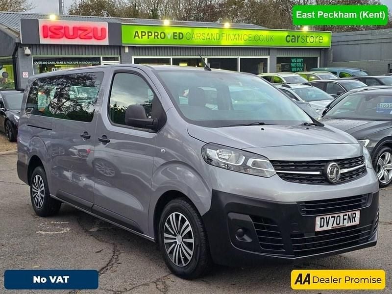 Used Vauxhall Vivaro Edition 120 HP (88 kW) 2020 Grey MPV