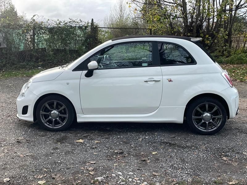 Used Abarth 500C 143 HP (105 kW) 2016 White Cabriolet