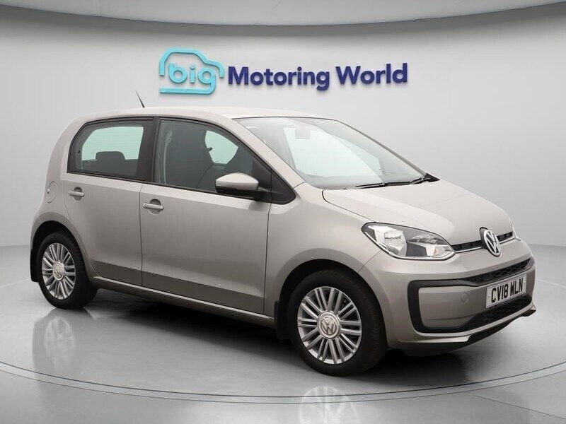 Silver Used 2018 VW up! S Hatchback | £10,700 (Fair price) - Image 1/4