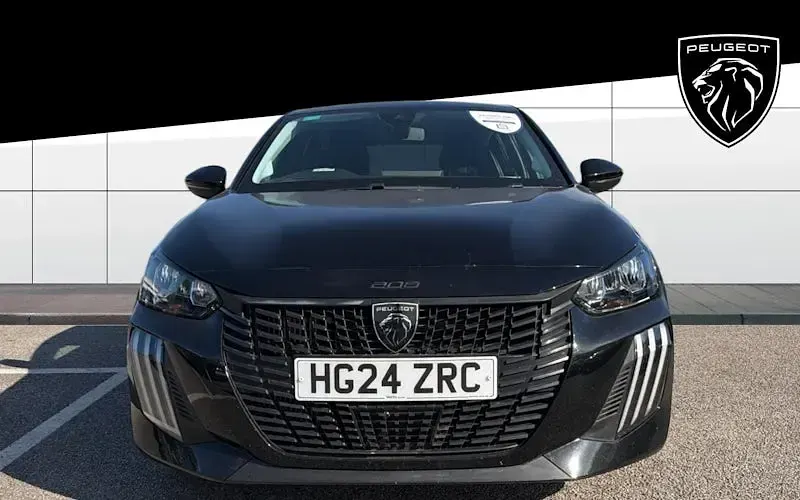 Used Peugeot 208 Active 102 HP (75 kW) 2024 Black Hatchback