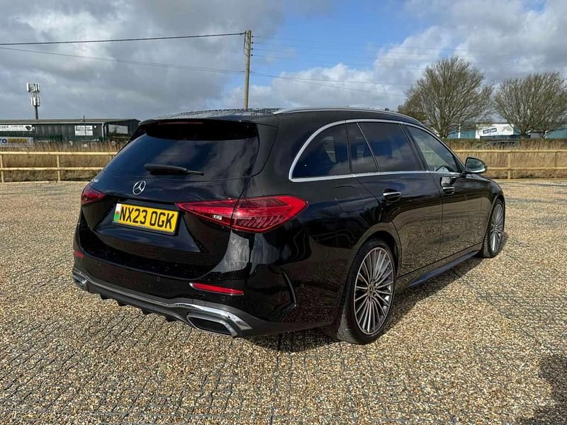 Used Mercedes C200 AMG Line Premium 2023 Black Estate