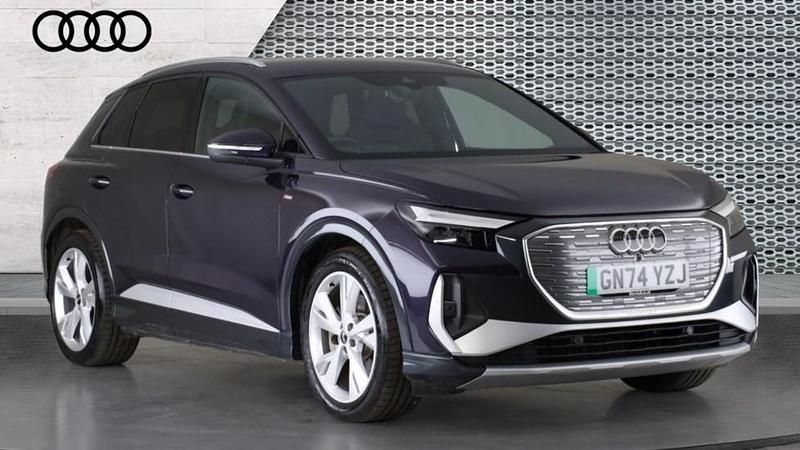 Used Audi Q4 e-tron S-Line 210 kW (286 HP) 2024 Mauve/purple SUV