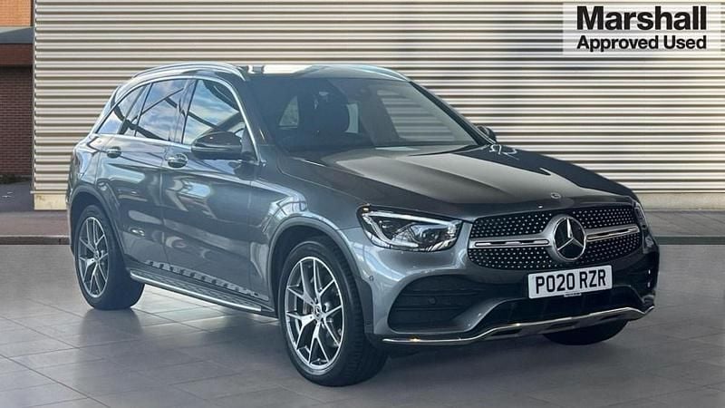 Grey Used 2020 Mercedes GLC300 AMG Line Premium Estate | £32,780 (Fair price) - Image 1/4