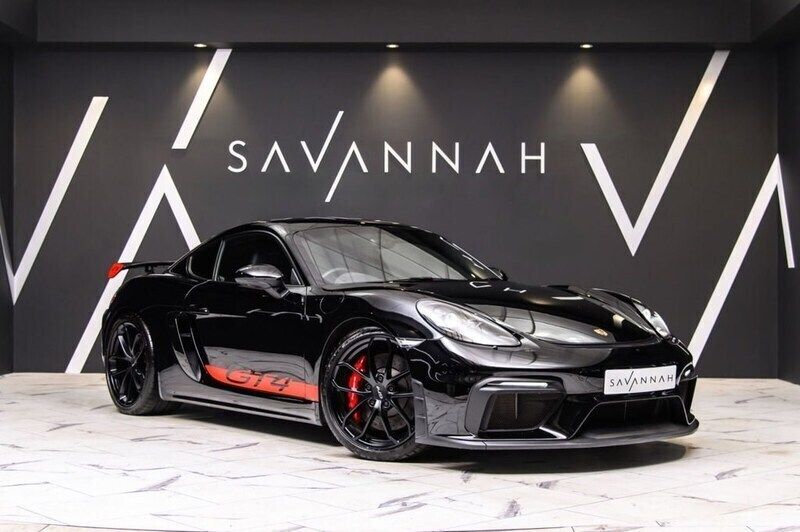 Black Used 2022 Porsche 718 Cayman GT4 Coupe | £73,990 - Image 1/4