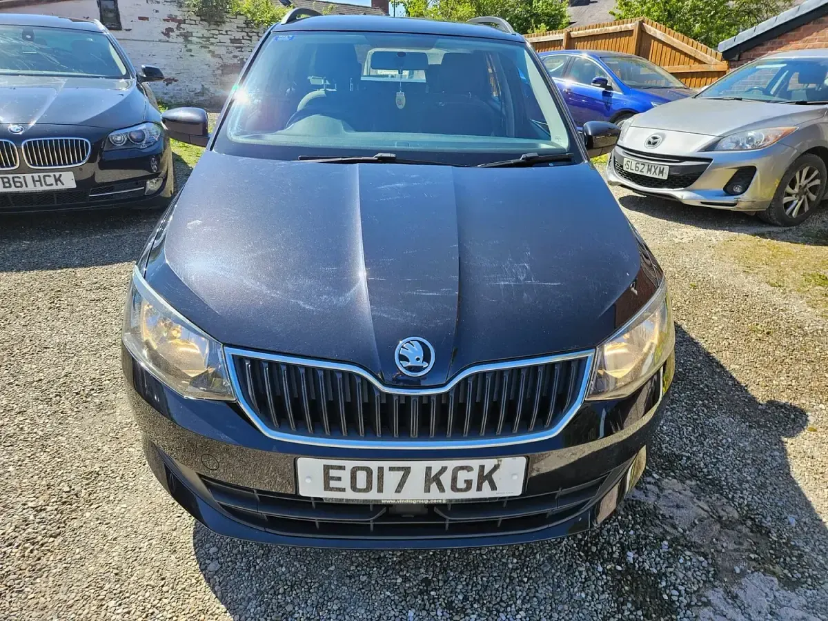Used Skoda Fabia SE 2017 Black magic pearl Estate