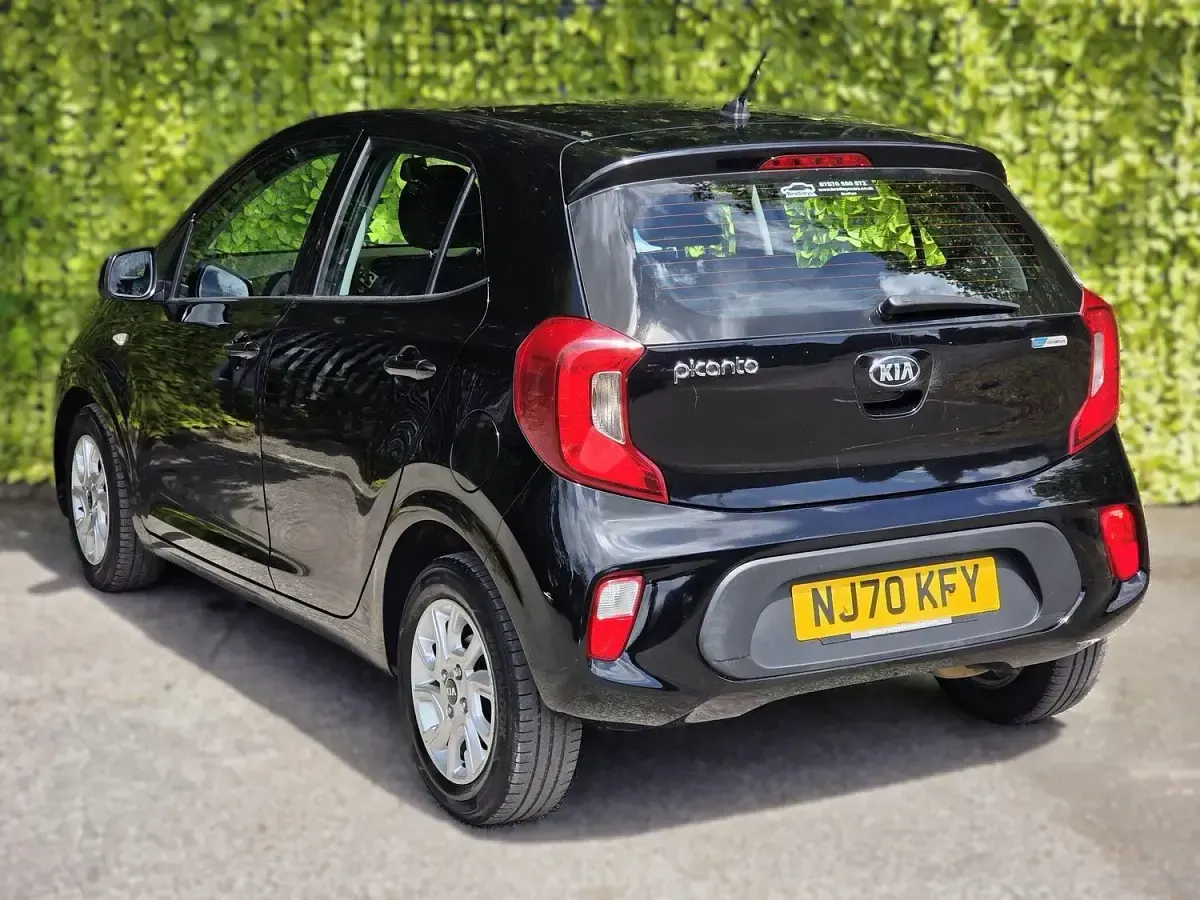 Used Kia Picanto 84 HP (61 kW) 2020 Black Hatchback