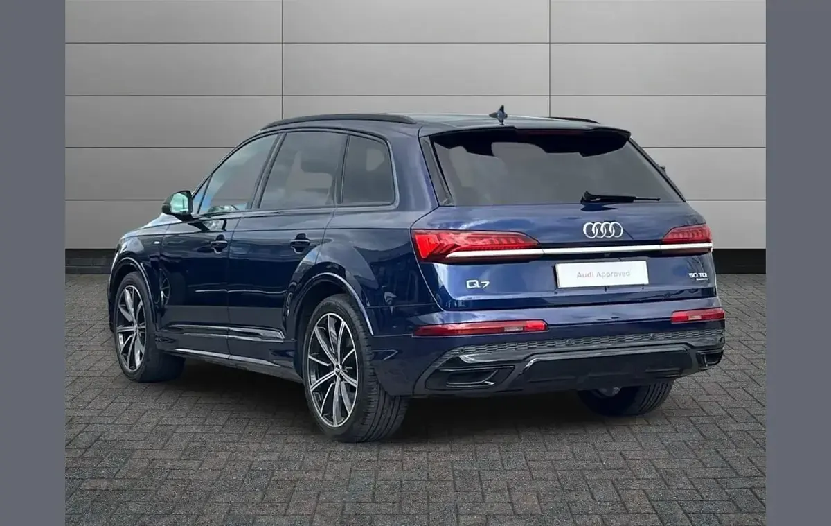 Used Audi Q7 Black Edition 281 HP (206 kW) 2019 Blue SUV