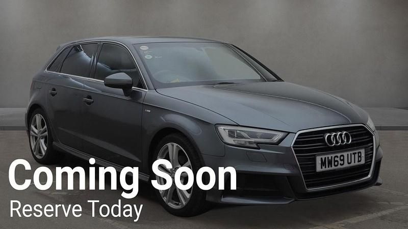 Grey Used 2020 Audi A3 S-Line Hatchback | £13,799 (Fair price) - Image 1/2