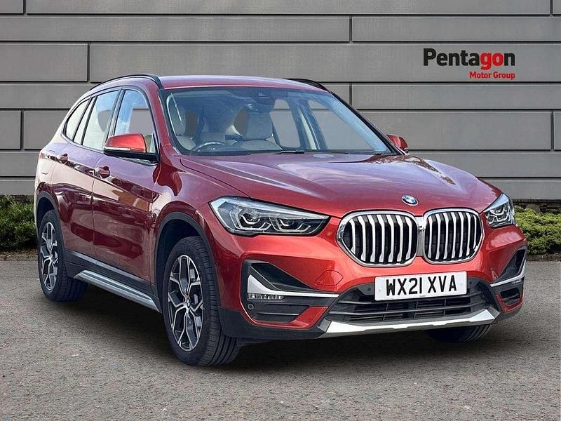Orange Used 2021 BMW X1 xLine SUV | £19,899 (Fair price) - Image 1/4