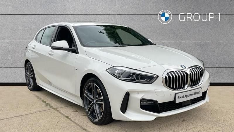 White Used 2023 BMW 118 M Sport Hatchback | £22,495 (Fair price) - Image 1/4