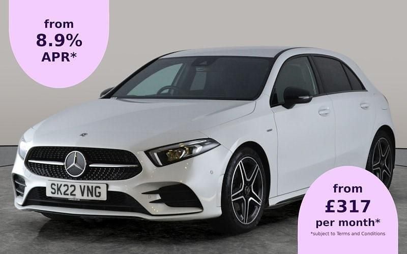 White Used 2022 Mercedes A180 Executive Hatchback | £21,767 (Fair price) - Image 1/2