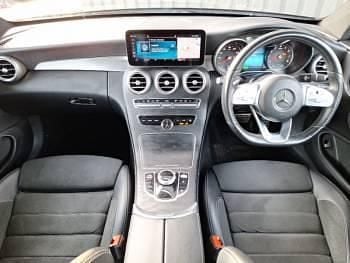 Used Mercedes C200 AMG line 184 HP (135 kW) 2019 Black Coupe