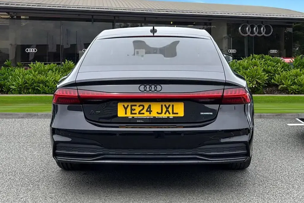 Used Audi A7 Black Edition 265 HP (194 kW) 2024 Black Sedan