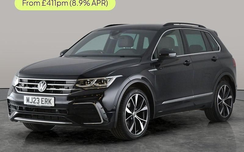 Used VW Tiguan R-line 150 HP (110 kW) 2023 Black SUV