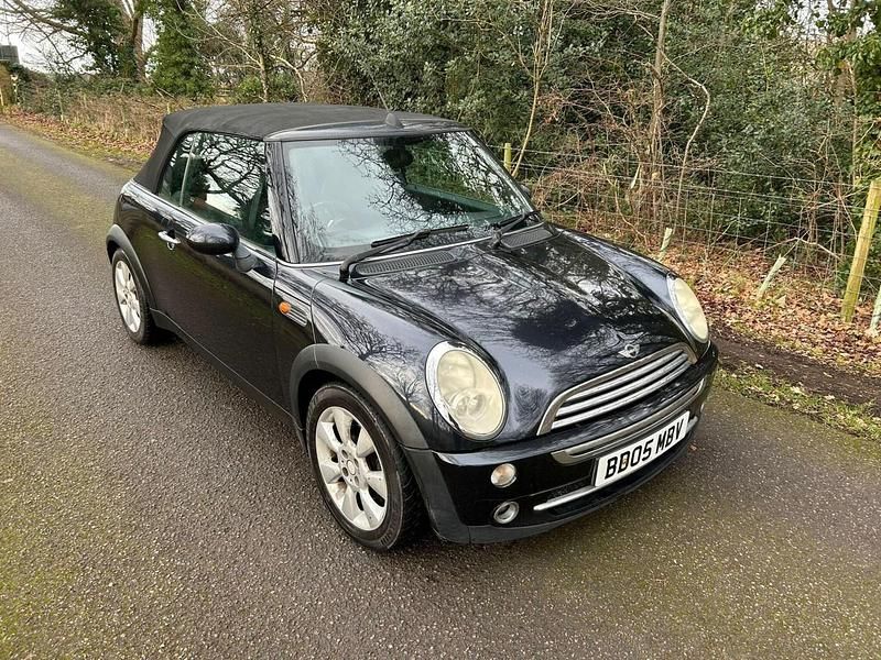 Used Mini Cooper Cabriolet 115 HP (84 kW) 2005 Black Cabriolet