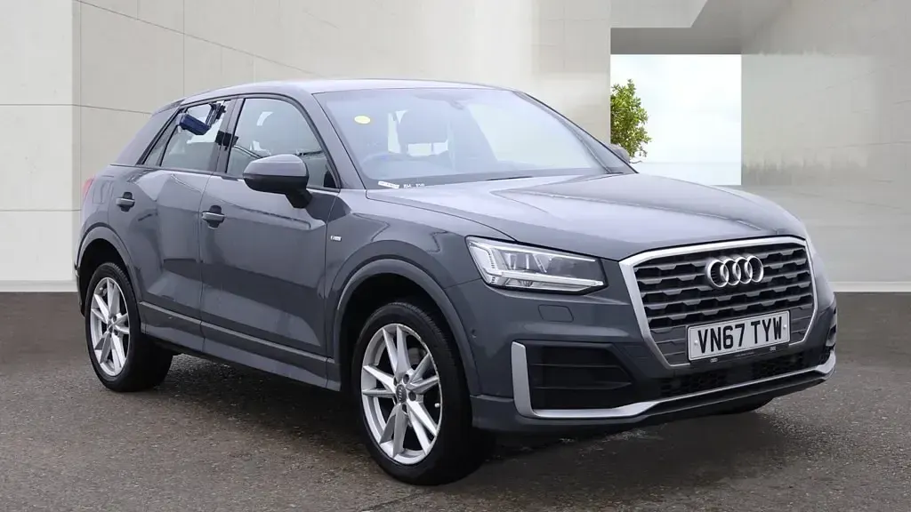 Used Audi Q2 S-Line 116 HP (85 kW) 2018 Grey SUV