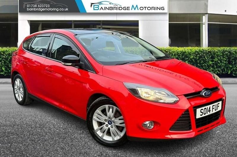 Red Used 2014 Ford Focus Titanium Hatchback | £4,495 (Fair price) - Image 1/1