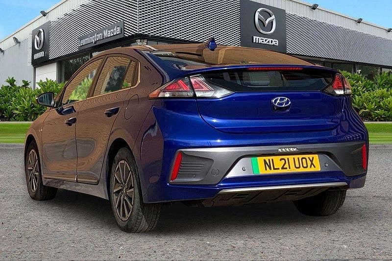 Used Hyundai Ioniq Premium 100 kW (136 HP) 2021 Blue Hatchback