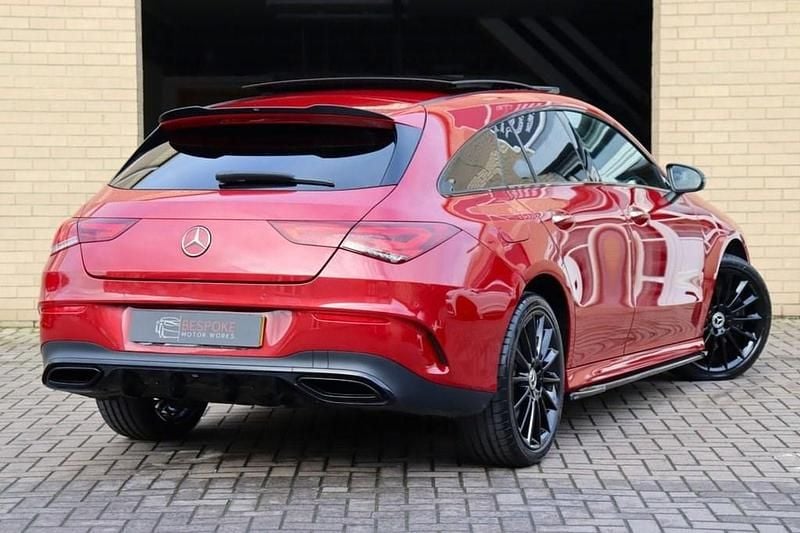 Used Mercedes CLA250e AMG line 2022 Red Sedan