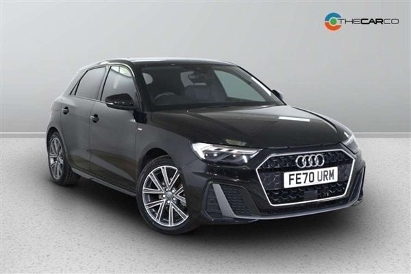Black Used 2020 Audi A1 S-Line Hatchback | £19,343 (Fair price) - Image 1/2