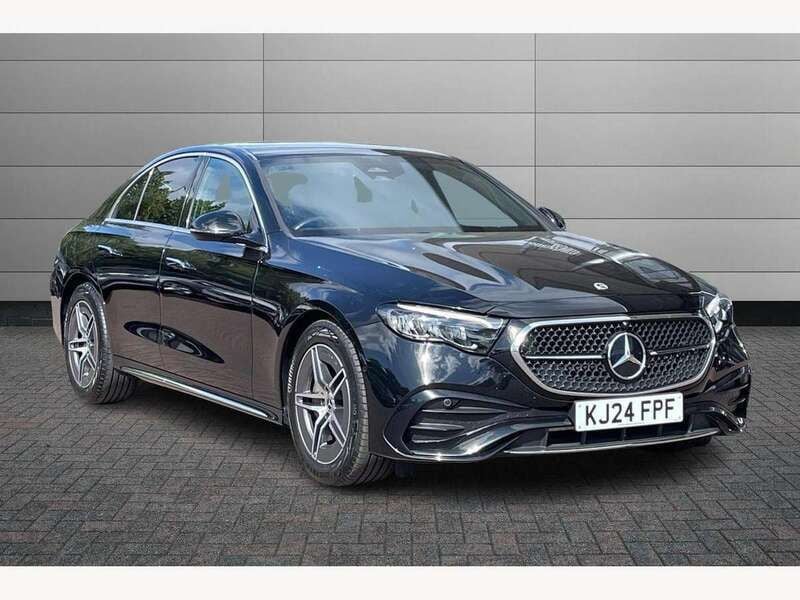 Black Used 2024 Mercedes E200 AMG line Sedan | £44,950 - Image 1/4