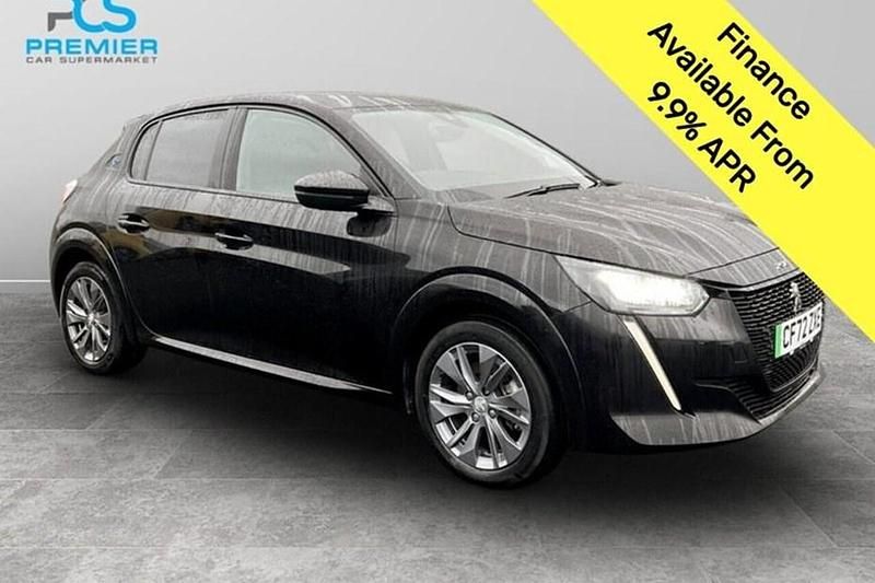 Black Used 2023 Peugeot e-208 Allure+ Hatchback | £12,495 (Good price) - Image 1/1