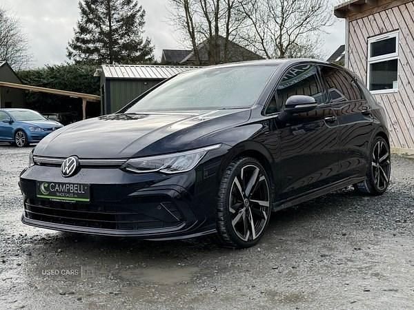 Used VW Golf VII R-line 150 HP (110 kW) 2020 Black Hatchback