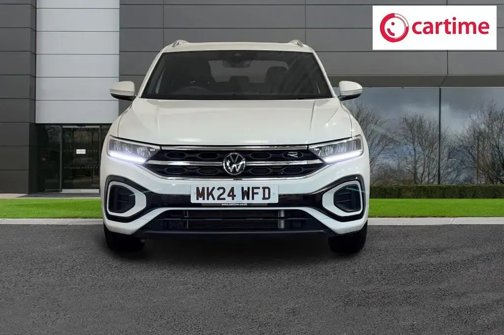 Used VW T-Roc R-line 150 HP (110 kW) 2024 White SUV
