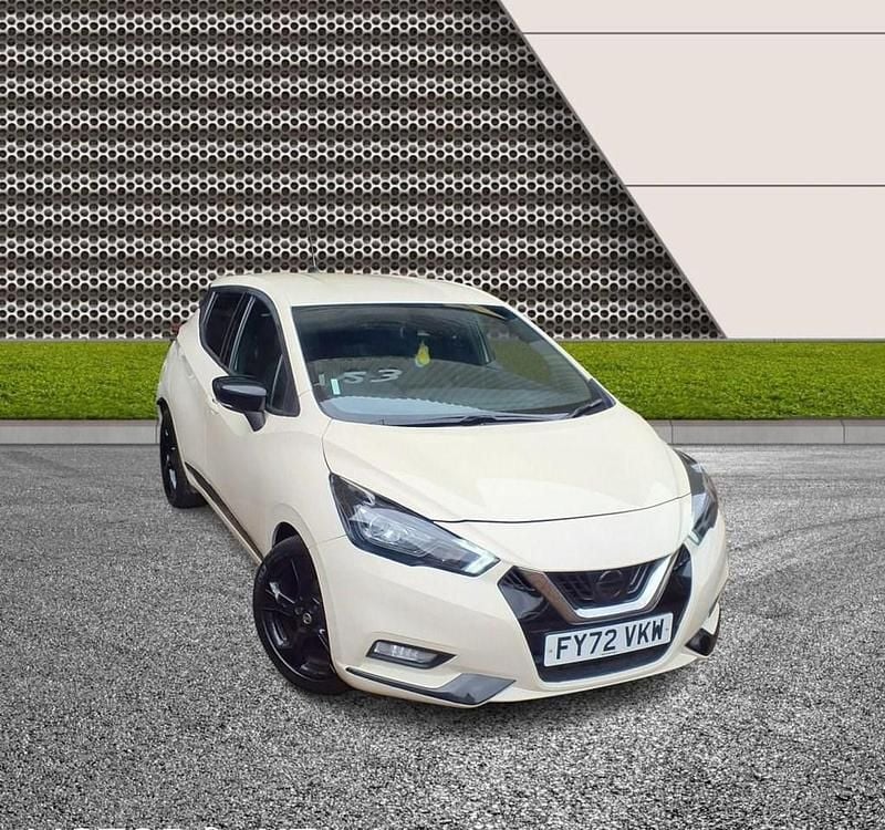 White Used 2022 Nissan Micra S Hatchback | £7,750 (Super price) - Image 1/4