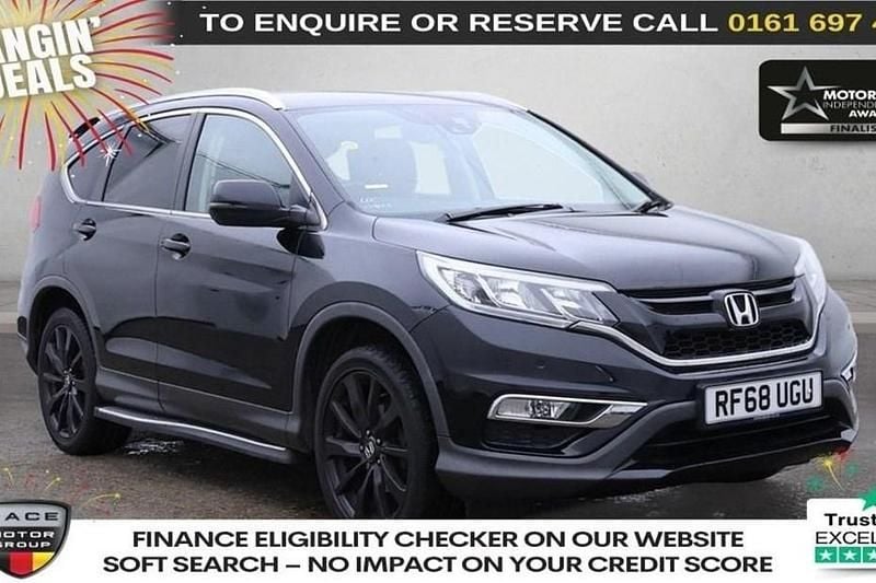 Black Used 2018 Honda CR-V SE Plus SUV | £14,940 (A bit pricey) - Image 1/1