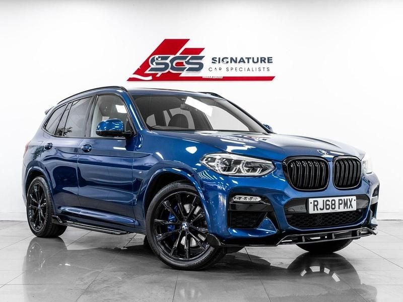 Blue Used 2019 BMW X3 M Sport SUV | £21,795 (A bit pricey) - Image 1/3