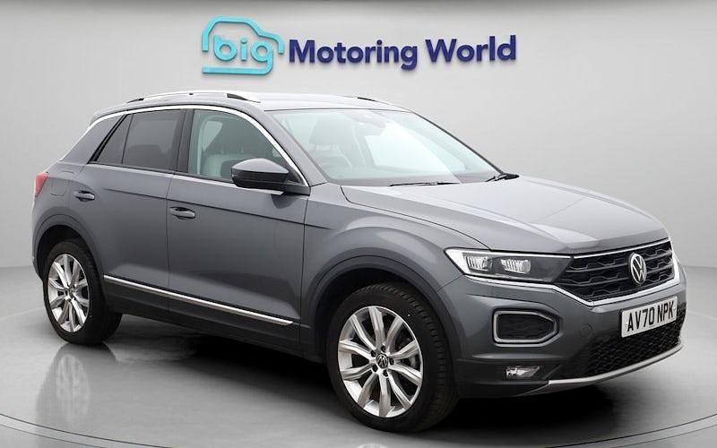 Grey Used 2020 VW T-Roc SEL SUV | £18,200 (Fair price) - Image 1/4