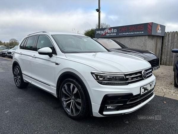 White Used 2019 VW Tiguan R-line SUV | £19,995 (Fair price) - Image 1/4